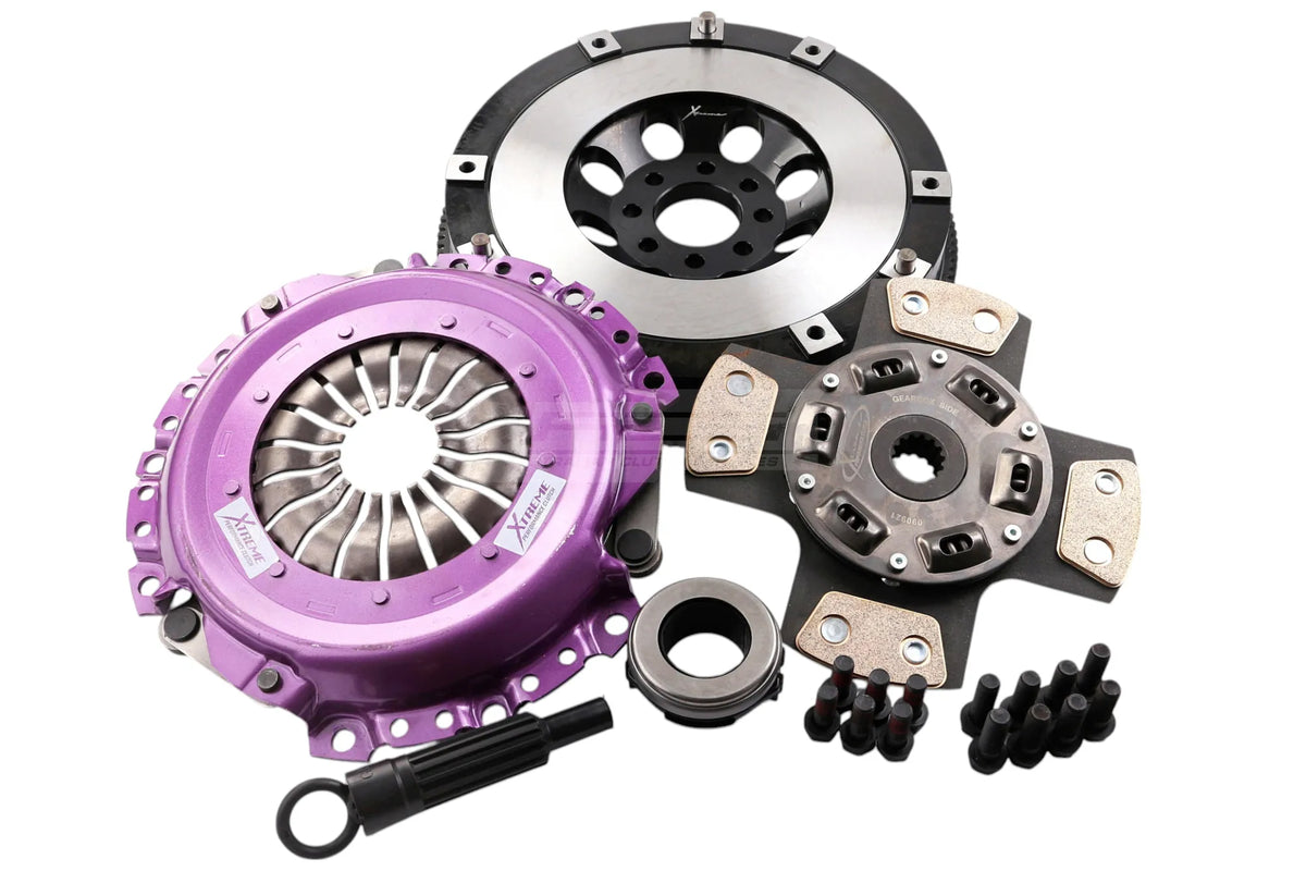 Xtreme Clutch KMC22591-1R race sprung ceramic clutch kit, single-mass flywheel and fitting components