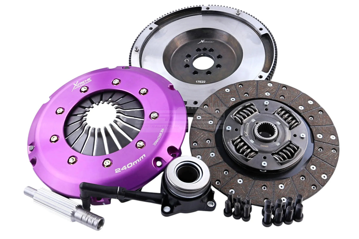 Xtreme Clutch Stage 1 Organic Clutch Kit Audi TT RS 2.5 Quattro (8J) with Flywheel and CSC KAU24652-1A — original supplier photograph