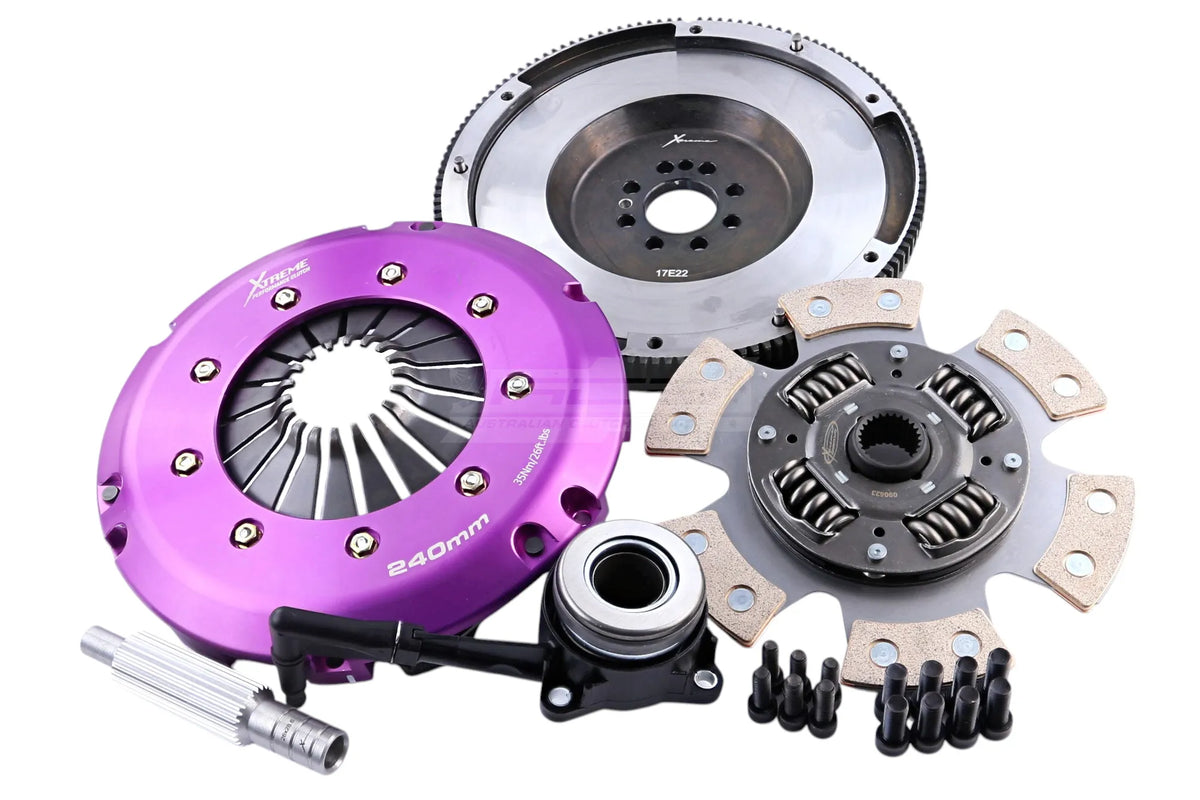Xtreme Clutch Stage 2R Sprung Ceramic Clutch Kit Audi TT RS 2.5 Quattro (8J) with Flywheel and CSC KAU24652-1R — original supplier photograph