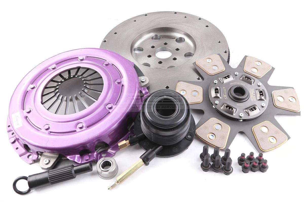 Xtreme Clutch Stage 2 Sprung Ceramic Clutch Kit Ford Falcon 4.0 with Flywheel and CSC KFD26690-1B — original supplier photograph 1