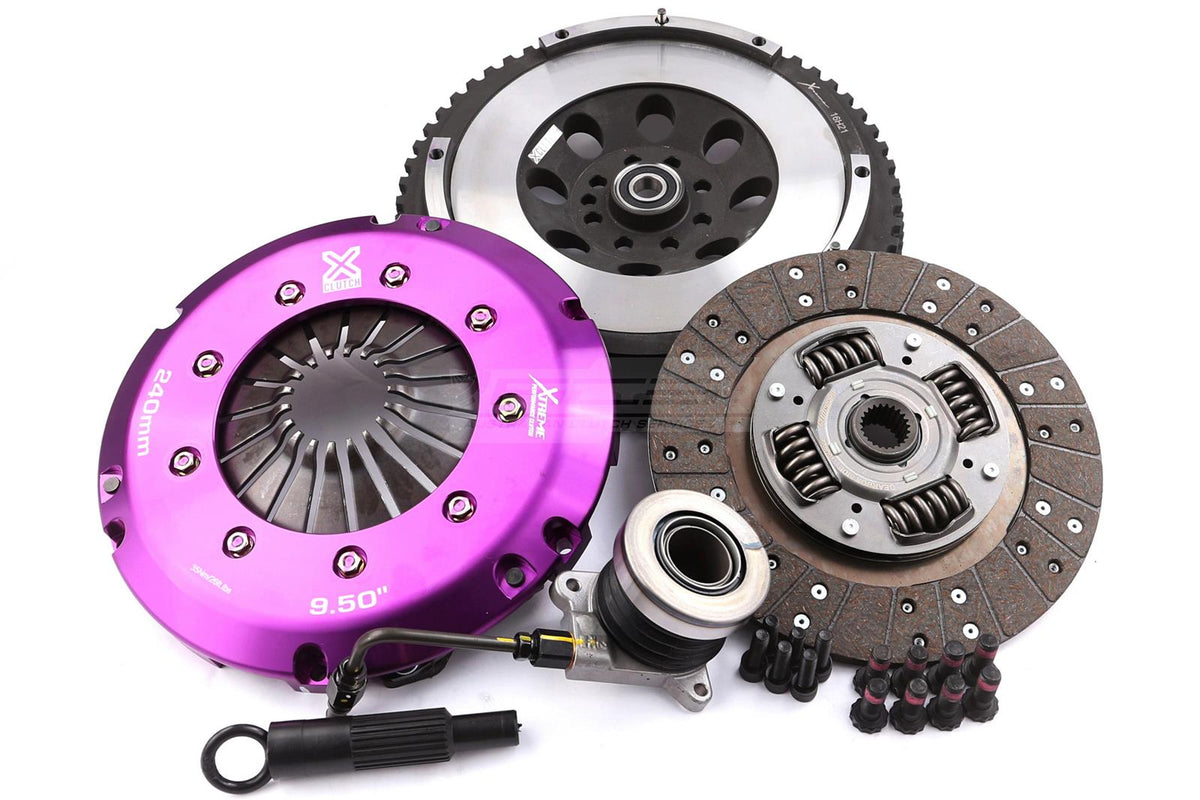 Xtreme Clutch KHD24637-1A Hyundai Genesis Coupe 3.8 sprung organic clutch kit with flywheel, CSC, fitting fasteners and alignment tool