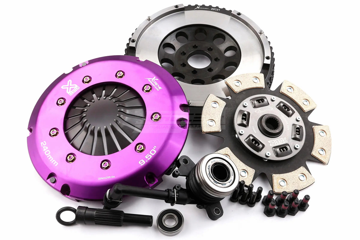 Xtreme Clutch Stage 2R Sprung Ceramic Clutch Kit Renault Megane II 2.0 Renault Sport with Flywheel and CSC KRE24617-1R — original supplier photograph 1