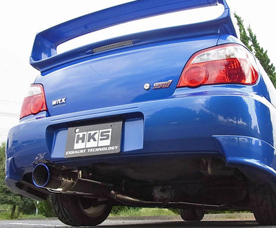 HKS Super Turbo Muffler Impreza GDB