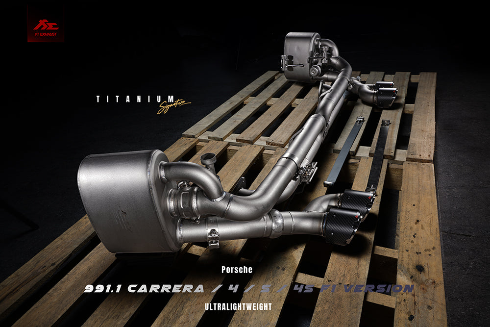 FI-EXHAUST Porsche 991.1 Carrera F1 Version