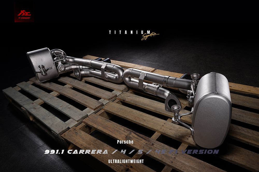 FI-EXHAUST Porsche 991.1 Carrera F1 Version