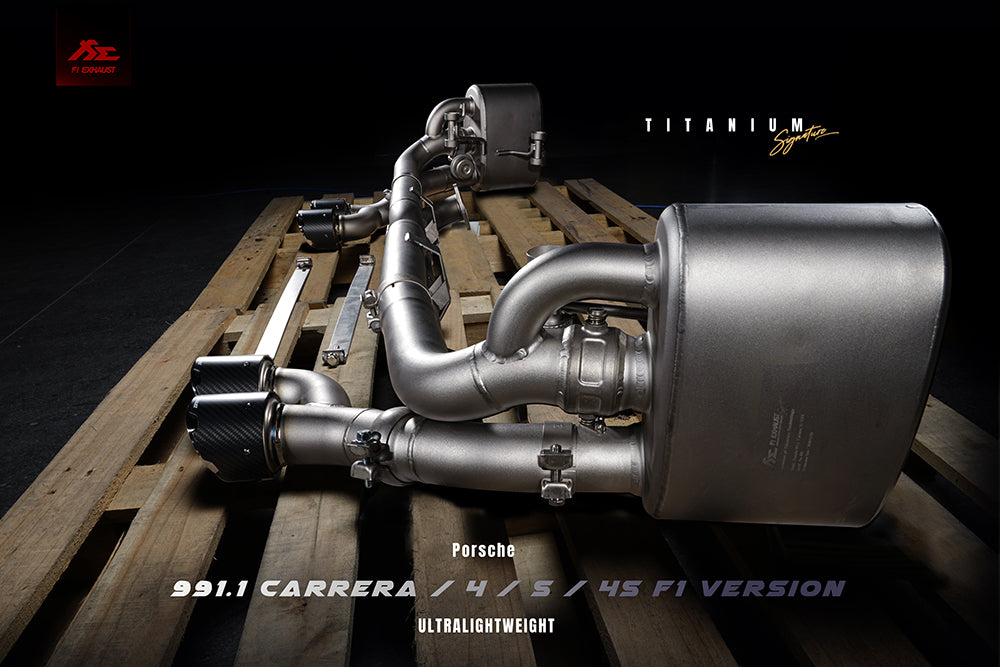 FI-EXHAUST Porsche 991.1 Carrera F1 Version