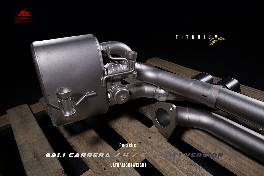 FI-EXHAUST Porsche 991.1 Carrera F1 Version