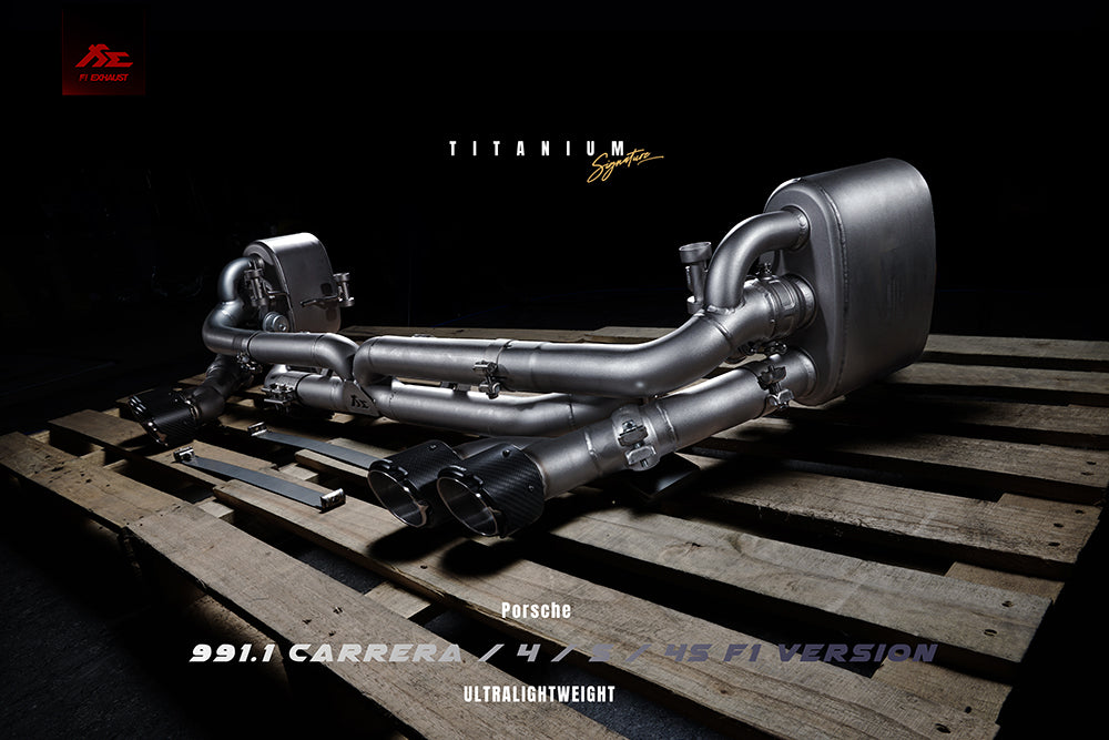 FI-EXHAUST Porsche 991.1 Carrera F1 Version