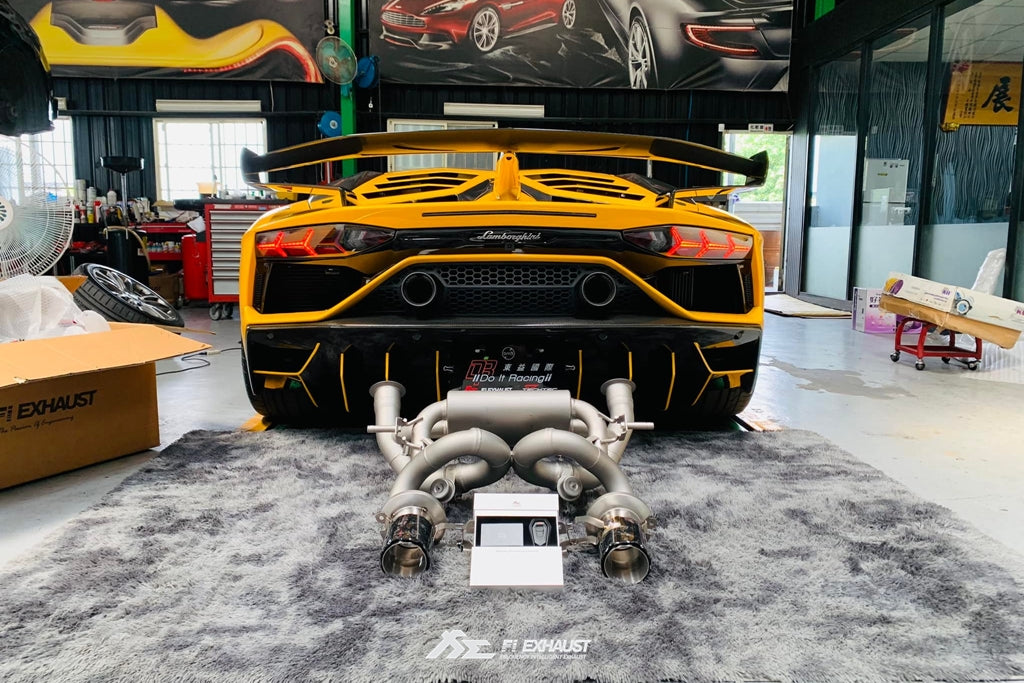 FI-EXHAUST Lamborghini Aventador SVJ