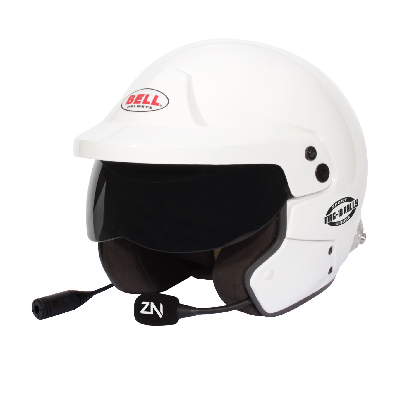 BELL MAG-10 Rally Sport (HANS) - White