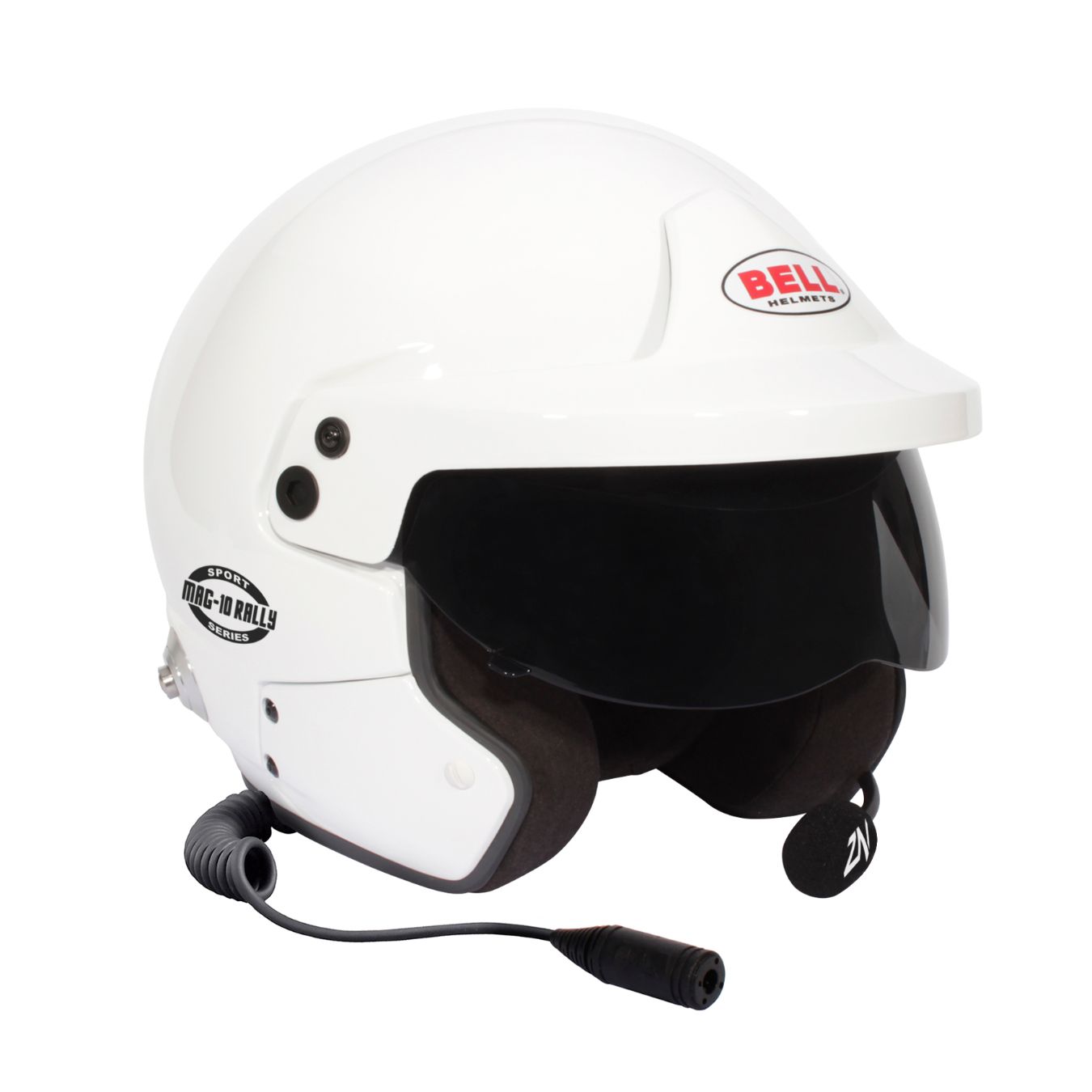 BELL MAG-10 Rally Sport (HANS) - White