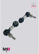 DNA Racing Rear Anti-roll Bar Link Uniball Kit for Toyota GR Yaris