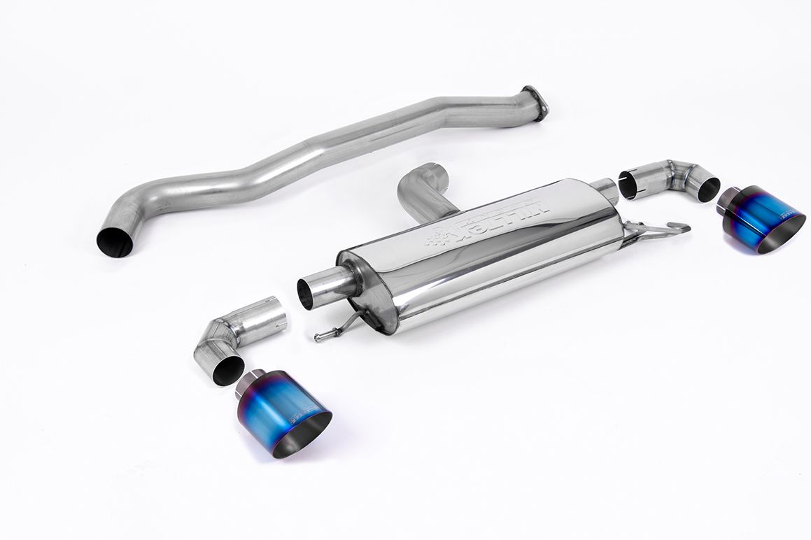 Milltek Sport 3" Non-Resonated OPF Back Exhaust System (Yaris GR)